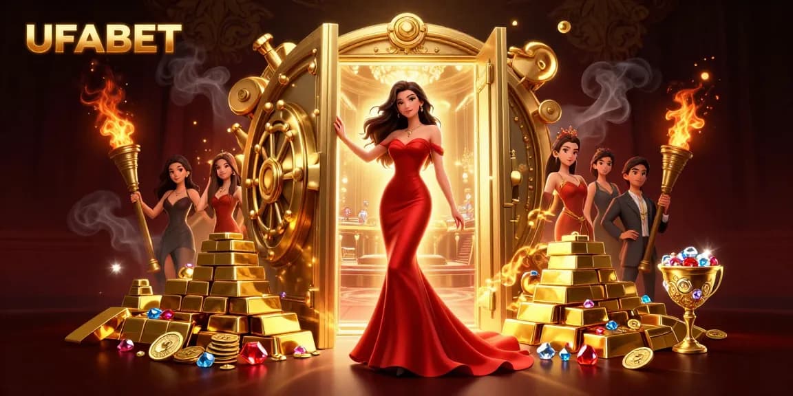 Experience thrilling gaming moments at UFABET with dynamic golden treasures and elegant visuals.