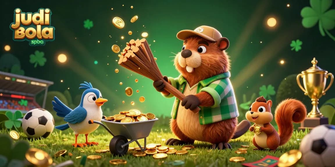 Experience the thrill of judi bola spbo with lively characters and vibrant sports betting elements.