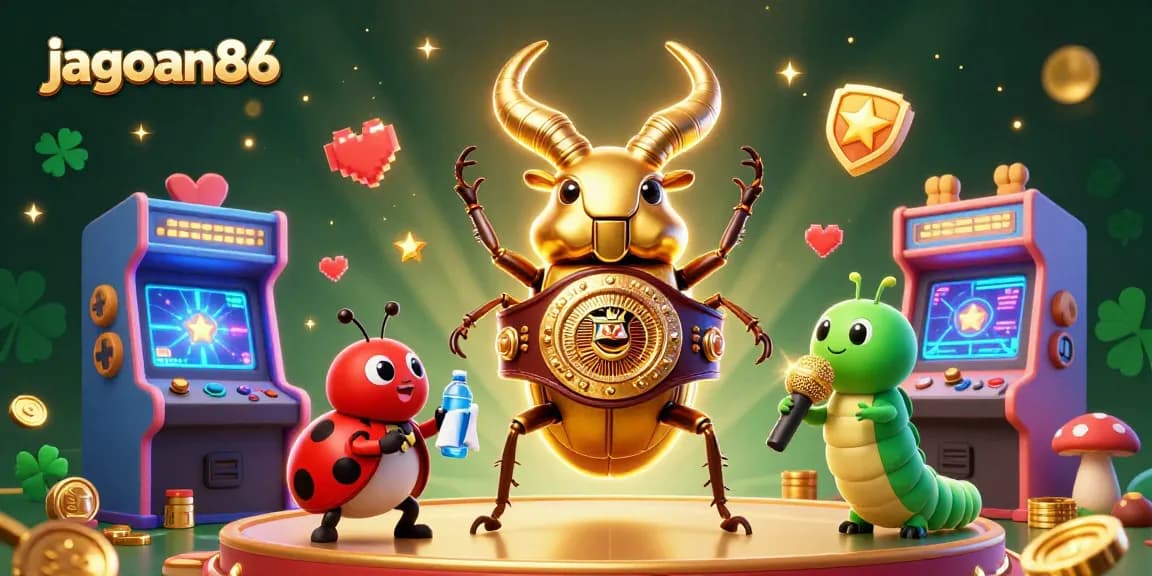 Engage with jagoan86's ultimate casino experience featuring vibrant characters and thrilling gaming elements!