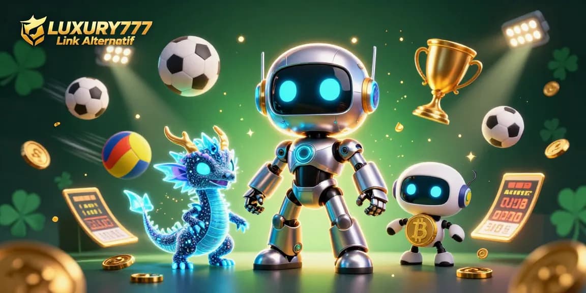 Menangkan taruhan dengan LUXURY777 Link Alternatif dan robot cyberpunk di kasino online