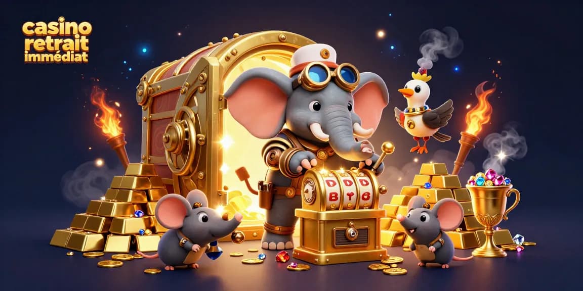 Casino retrait immédiat : Gagnez instantanément avec des retraits rapides en jouant