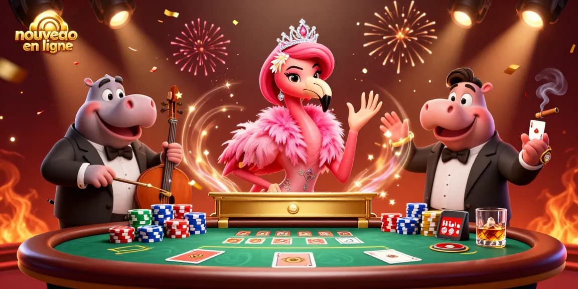 Explorez le nouveau casino en ligne avec des artistes animés et de l'adrénaline de jeu.