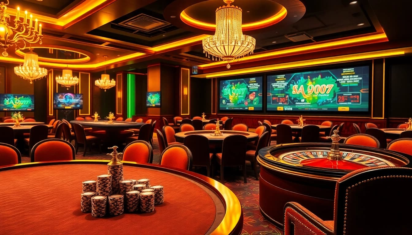 Experience the excitement of gambling at vua99 with vibrant casino games and luxurious ambiance.
