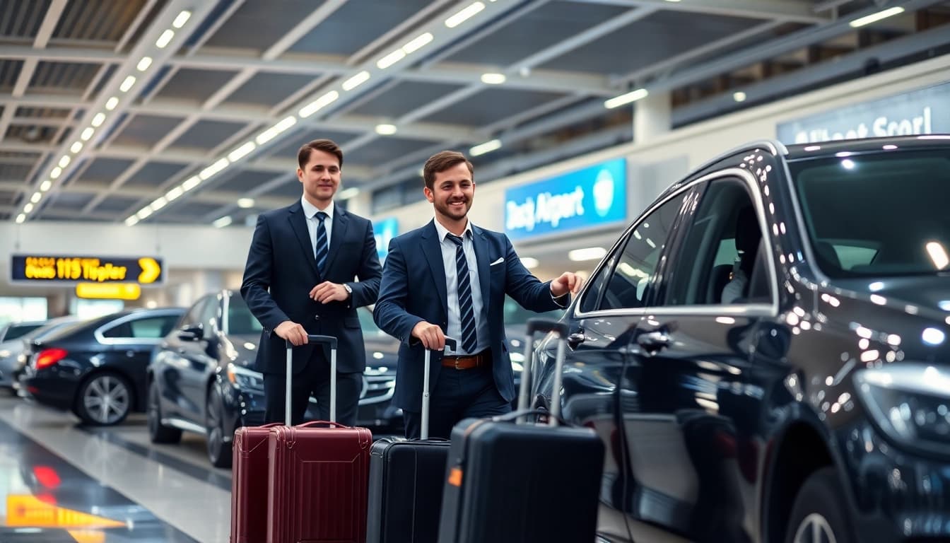 Experience seamless Private Airport Transfers with a professional driver and seamless service.