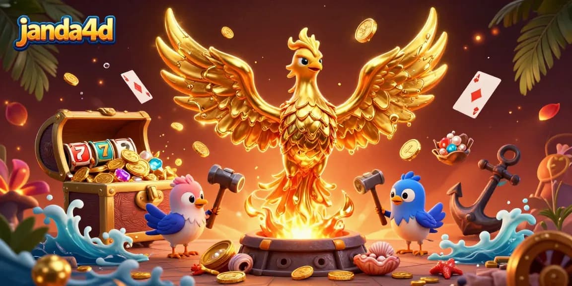 Raih kemenangan di janda4d dengan phoenix emas dan slot menguntungkan!