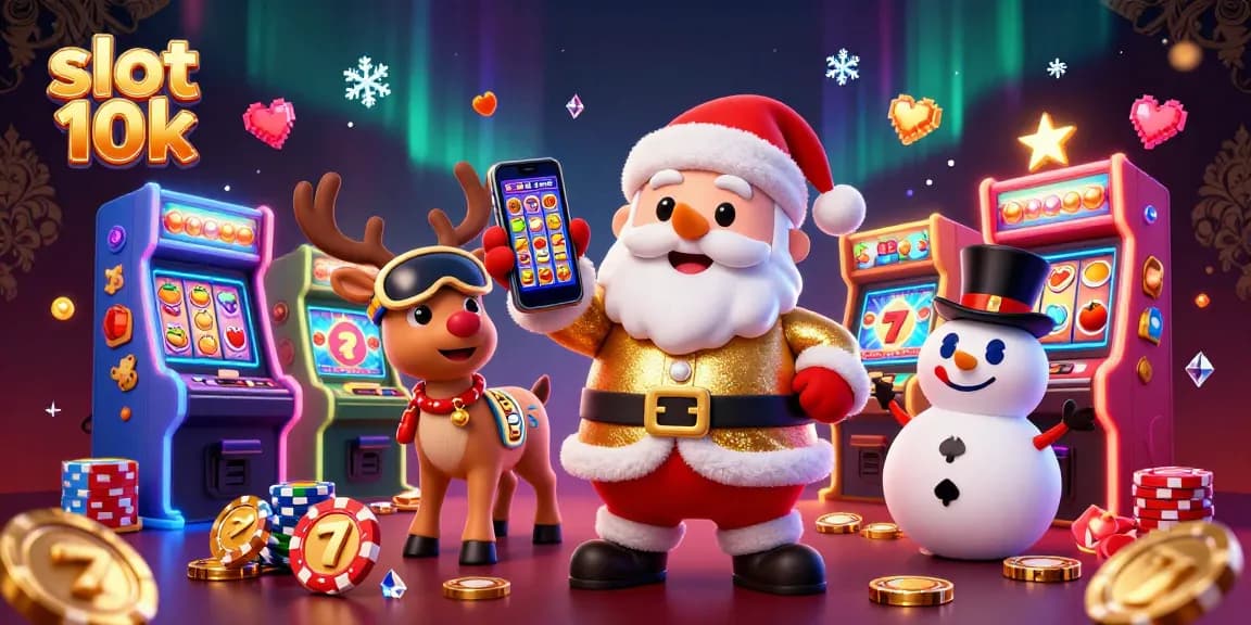 Spin and win big with slot 10k in a vibrant casino-themed illustration.