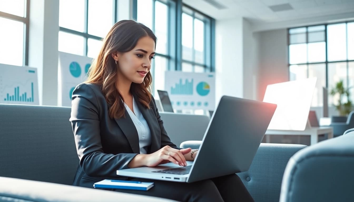 Learn how to scrape sales navigator leads safely while analyzing data in a modern workspace.