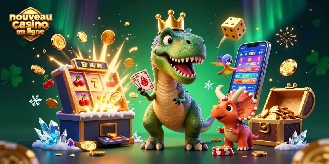 Découvrez les jeux au nouveau casino en ligne avec des personnages 3D animés et des machines à sous éclatantes.