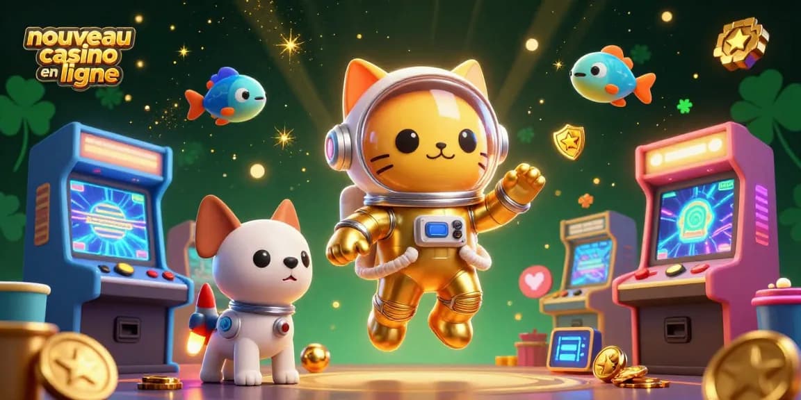 Explorez le nouveau casino en ligne avec des éléments de jeu captivants et un design futuriste.