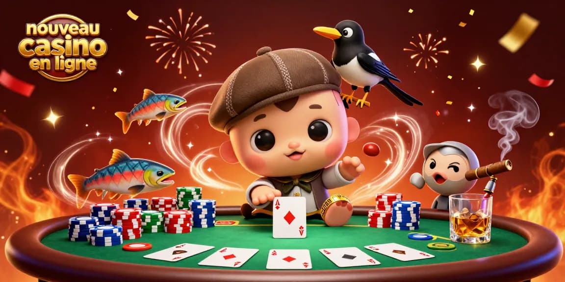 Découvrez le nouveau casino en ligne avec des personnages amusants et des éléments de jeu captivants
