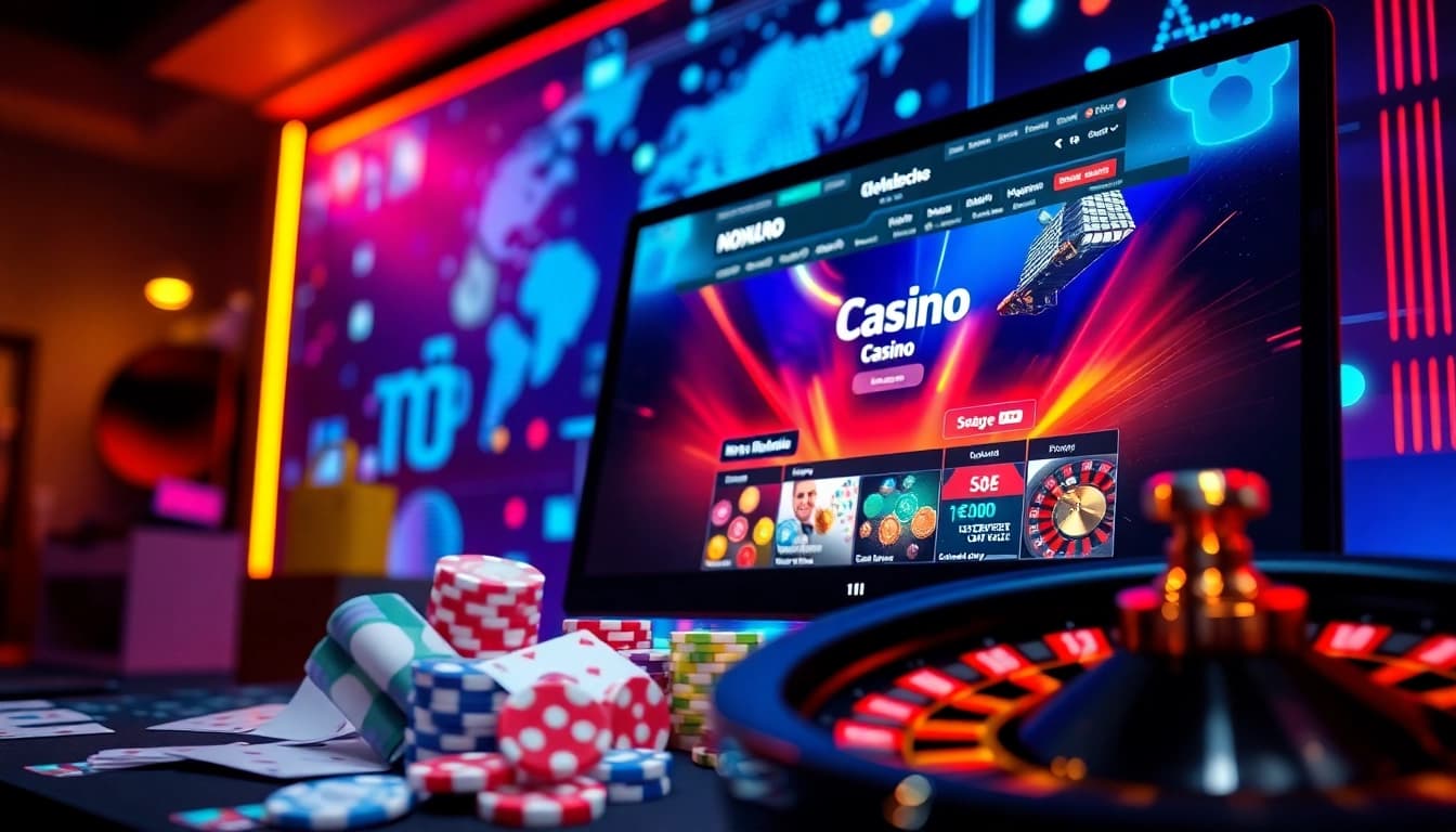Experience exciting gameplay at Non Uk Casino with vibrant graphics and engaging design.