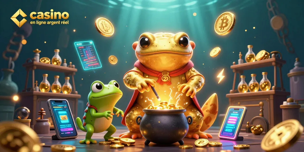 Jouez au casino en ligne argent réel et découvrez la magie d'un alchimiste transformant du métal en pièces d'or.