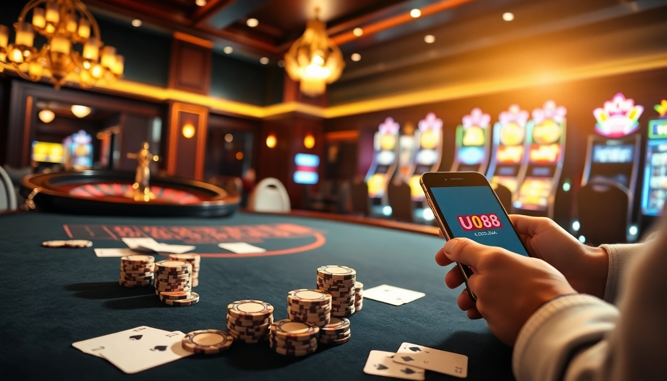 Experience intense action and vibrant settings at https://uu88.co.uk/ with thrilling poker and roulette games.