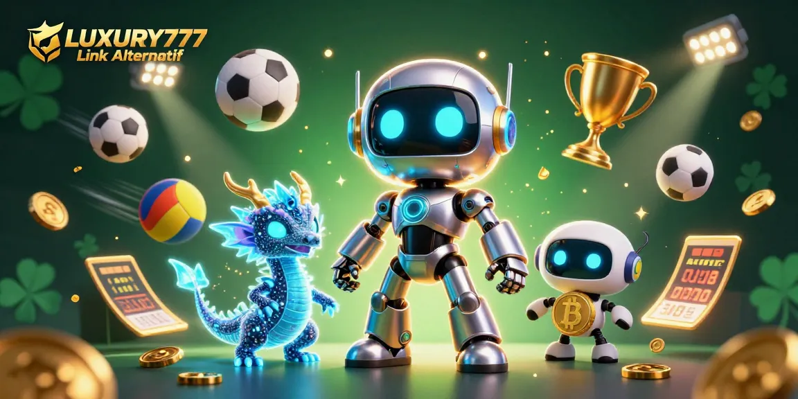 Menangkan taruhan dengan LUXURY777 Link Alternatif dan robot cyberpunk di kasino online