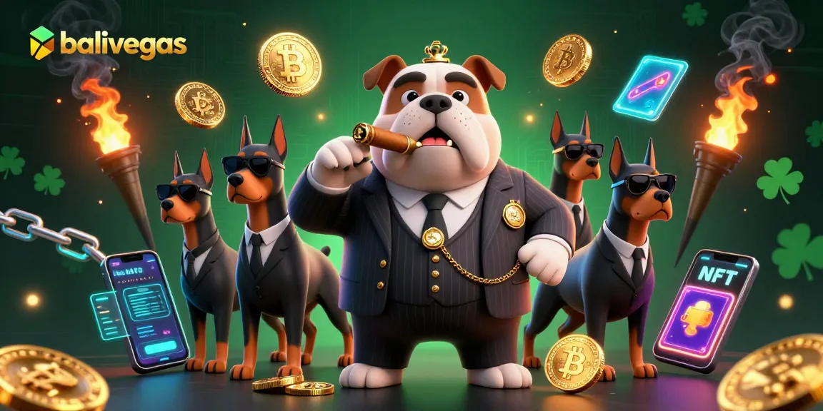 Experience vibrant gameplay with balivegas featuring a mafia-themed digital casino scene.