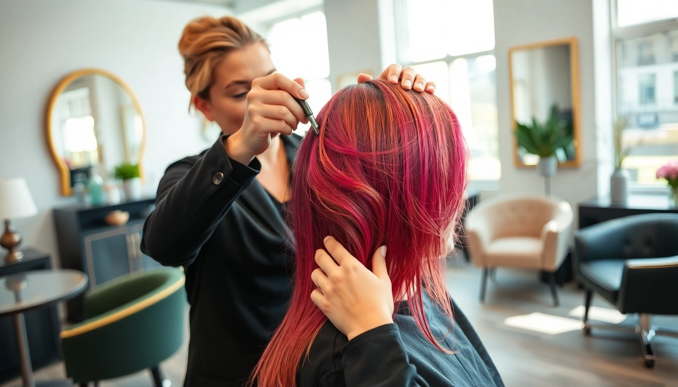 Transform your look at salon coafura bucuresti with expert color services for stunning results.