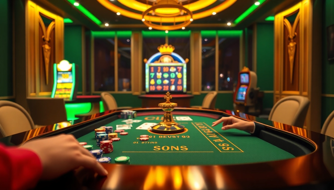 Experience thrilling gameplay at dinamit4d's online casino with vibrant roulette and slot machines.