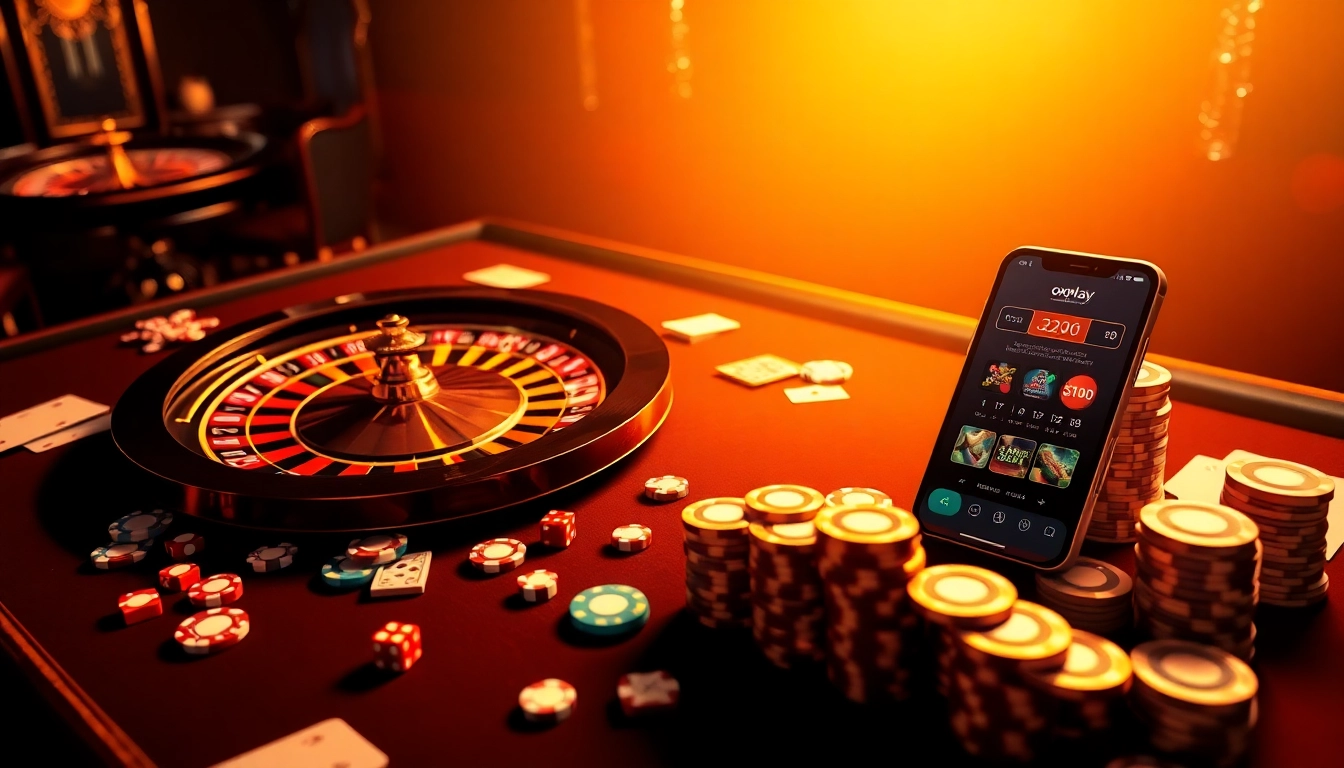 Experience an exciting poker game at oxplay with vibrant casino elements, luxury decor, and thrilling action.
