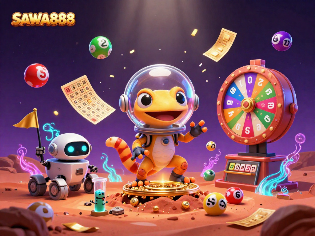 Experience the excitement of winning at SAWA888 with vibrant games and golden treasures.