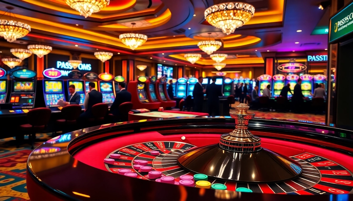 Experience the excitement of betting at PS99 COM with vibrant casino visuals