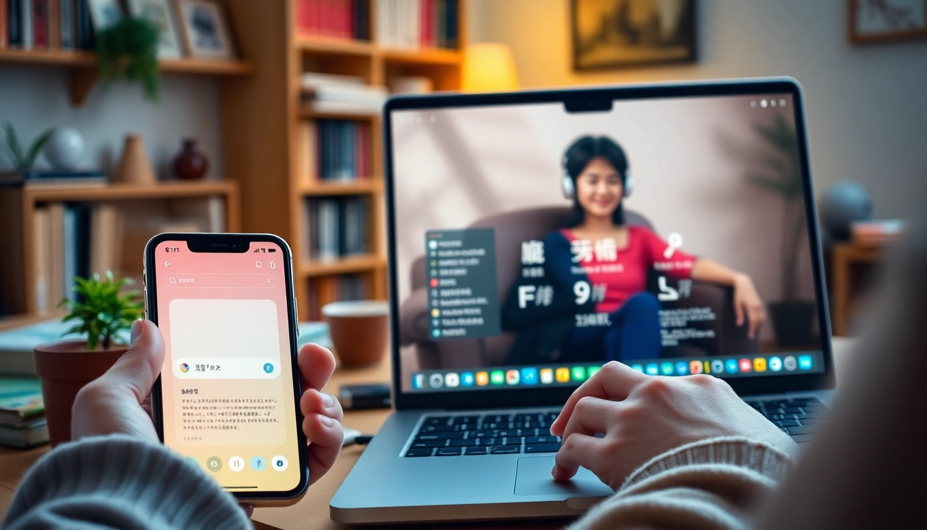 Sogou 输入法 interface displayed on smartphone and laptop, showcasing innovative features and user-friendly design.
