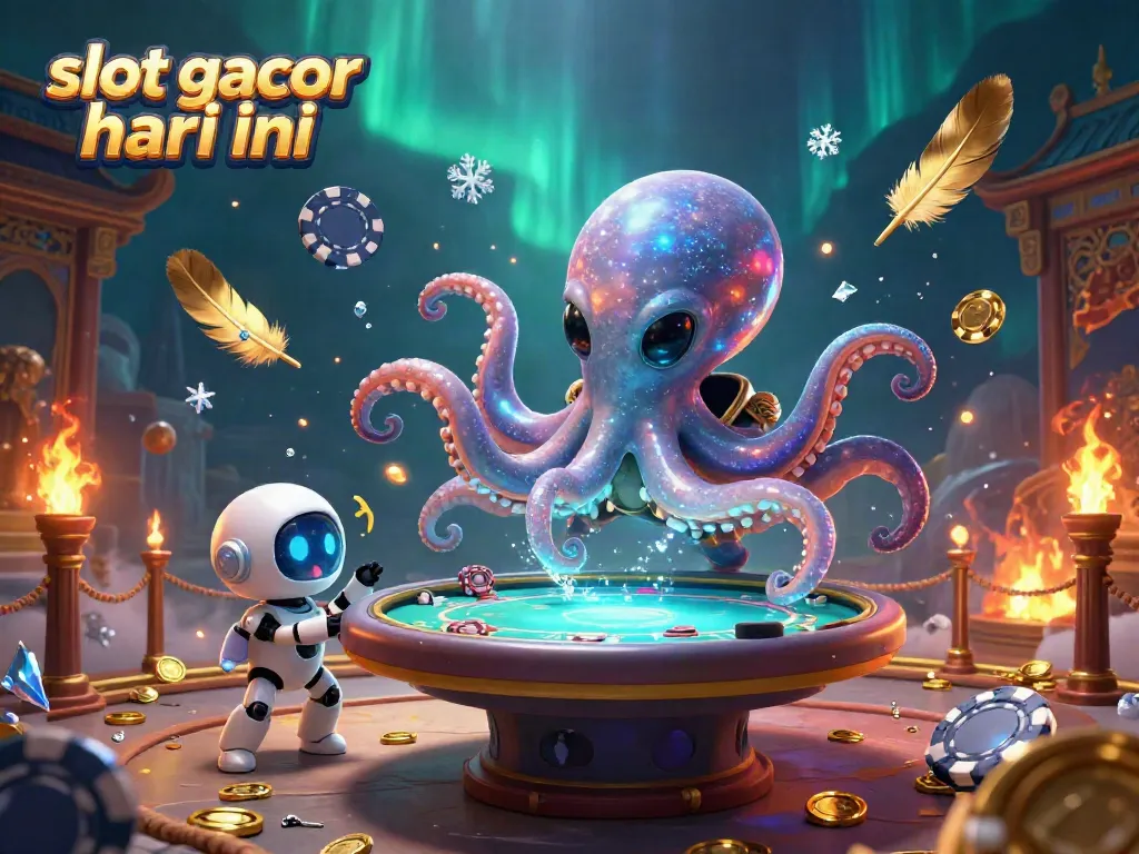 Menangkan slot gacor hari ini dengan keberuntungan alien dan robot poker yang bersemangat.
