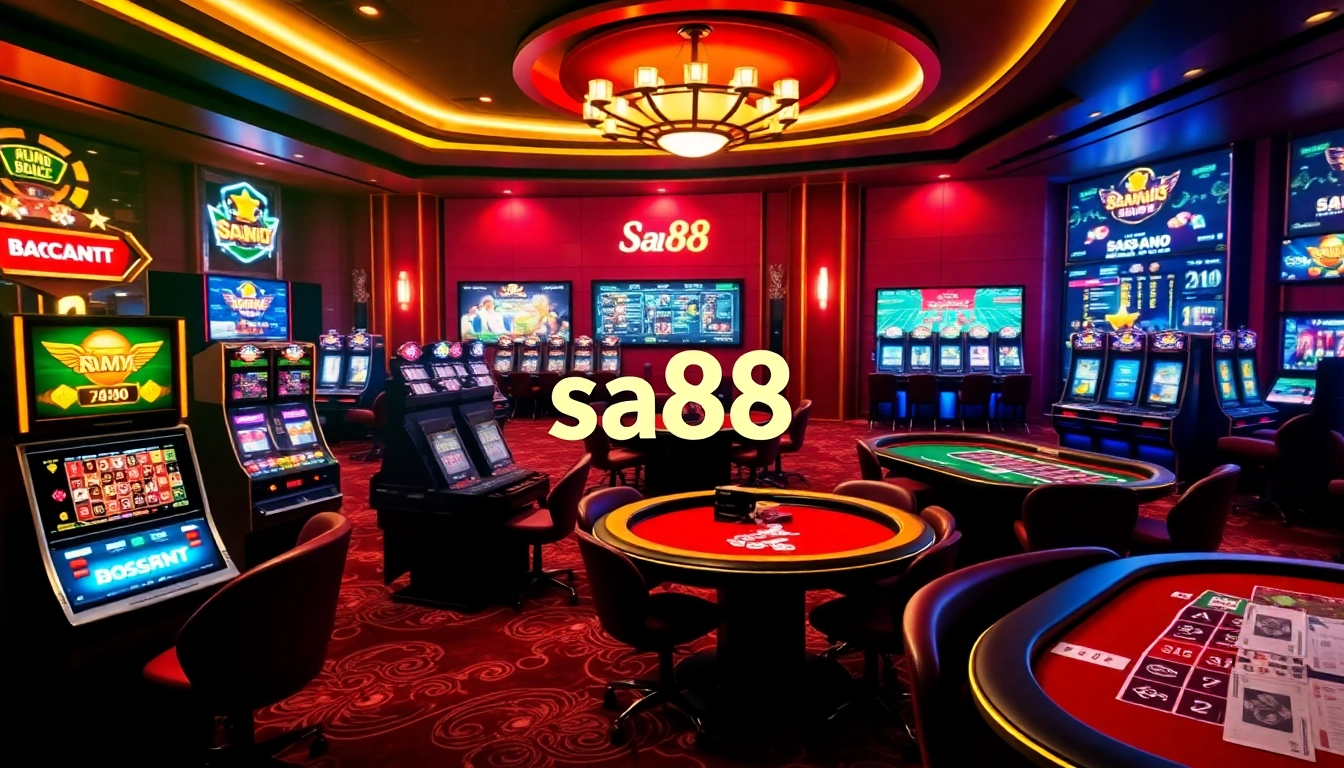 Experience winning moments at sa88 with dynamic casino games and vibrant betting tables.