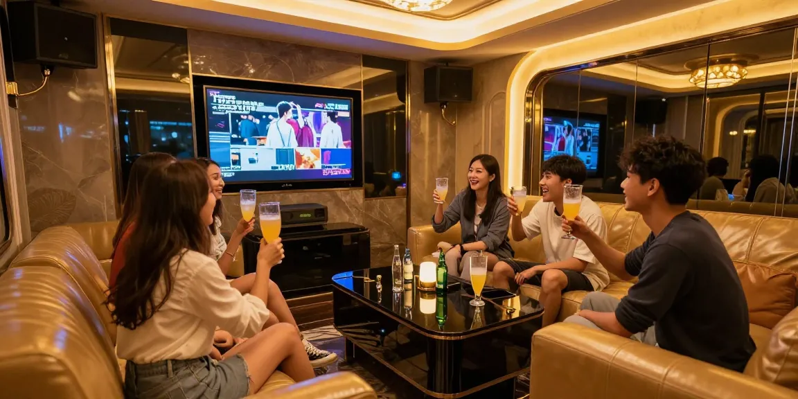 강남구구단에서 프리미엄 노래방을 즐기며 친구들과 함께하는 생생한 순간