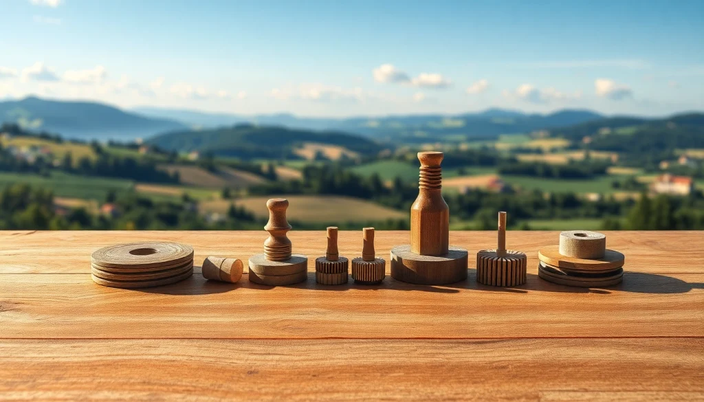 Marcadores de colmenas coloridos sobre una mesa, ideales para identificar colmenas de manera eficiente.