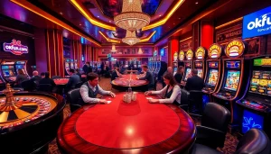 Experience the thrill of high-stakes poker and roulette at okfun.com, offering unbeatable casino excitement.