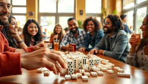 Permainan domino88 game yang seru dan menyenangkan di kafe yang ramah.