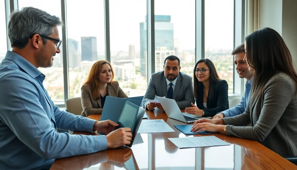 Clients engaging with an independent wealth management firm San Antonio during a financial consultation.