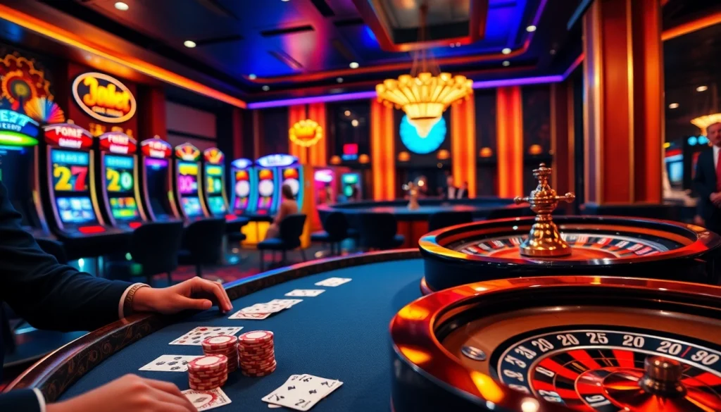 Experience the thrill of gambling with 12bet as players strategize at a glamorous poker table.