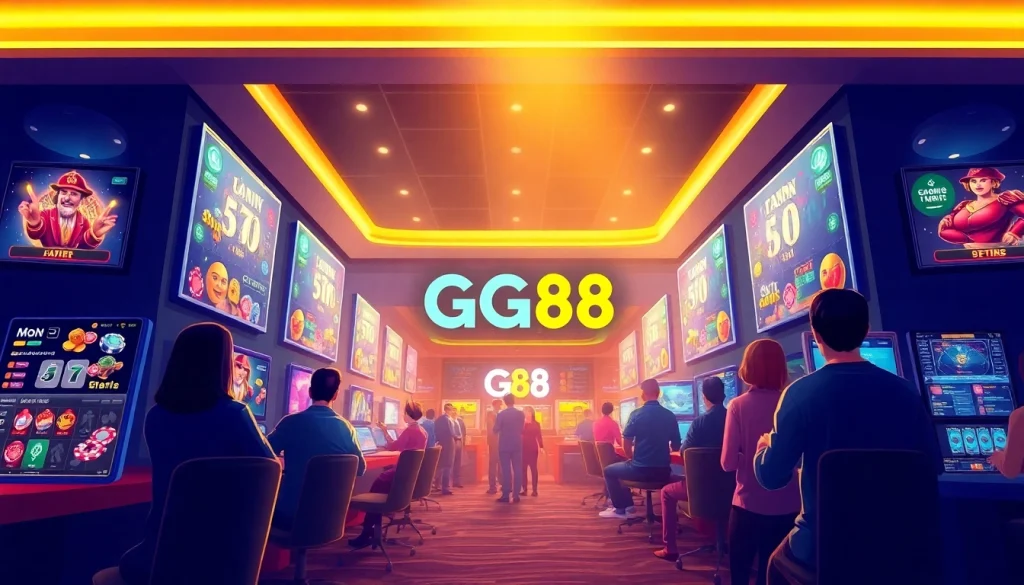 Engaging online casino experience at https://gg888.info/ featuring interactive games and vibrant environment.