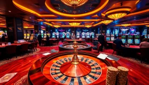 Experience the excitement of gaming at trang chủ tg88 with players engaging in high-stakes gambling action.