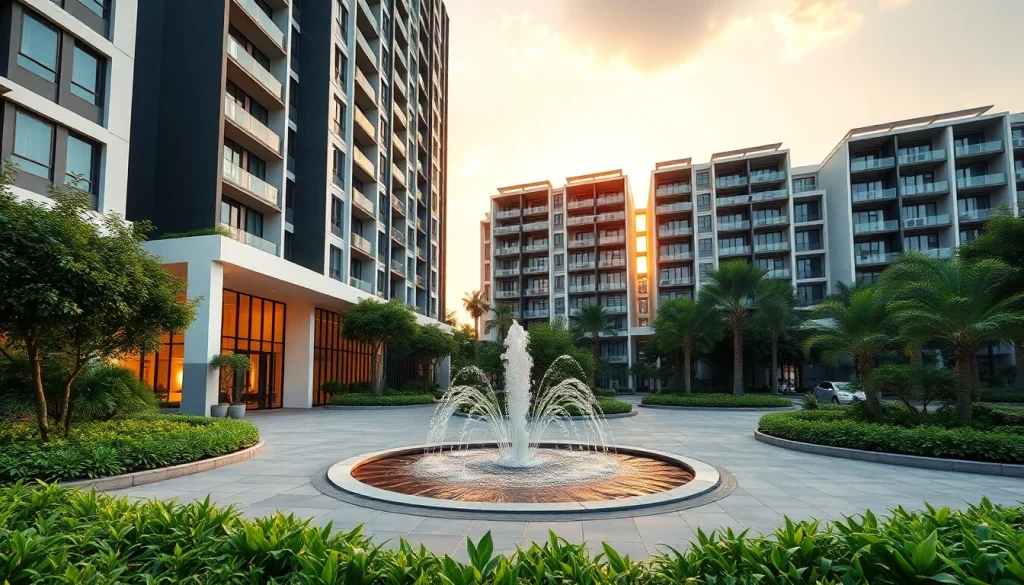Showcase of the Tampines St 95 EC featuring modern architecture and lush greenery.