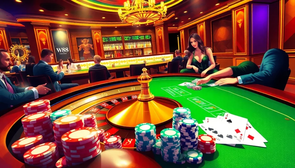 Experience thrilling moments at the table with the link to W88 casino, where winning opportunities await.