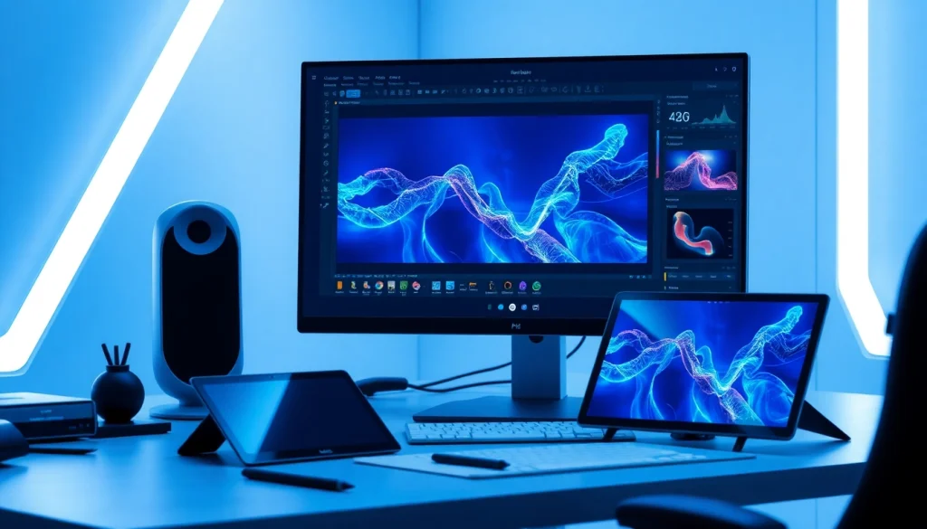 Professional workspace featuring the nano banana pro AI image editor in action.