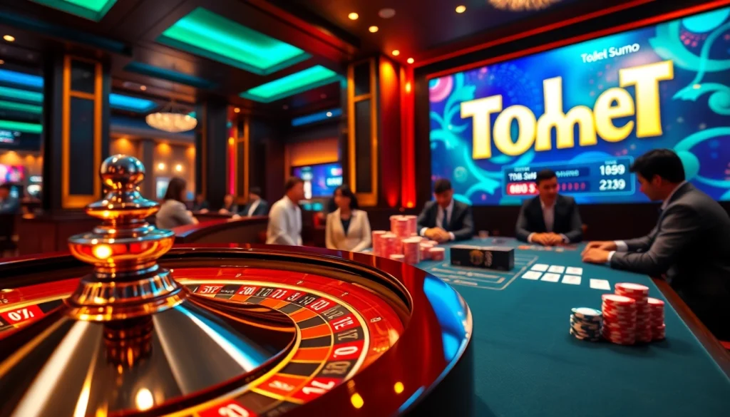 Pemain Togel Sumo menikmati pengalaman kasino online yang mendebarkan dengan chip poker berwarna-warni.