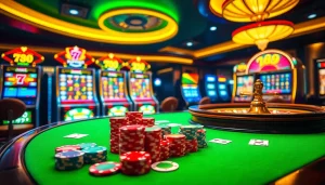 Experience the thrill of winning at 789 win with vibrant casino games and elegant decor.