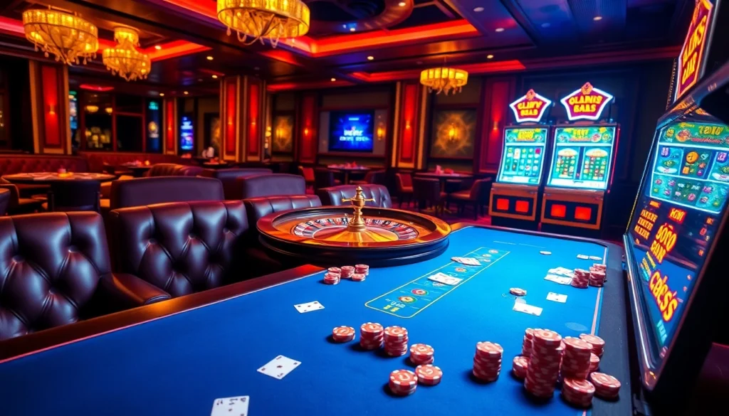 A high-stakes gambling atmosphere featuring luxury casino elements and the vuabai9.store branding.