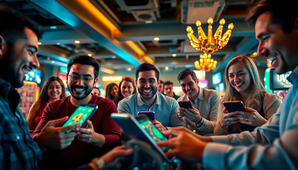 Engaging online gaming atmosphere showcasing players on TTPTP.