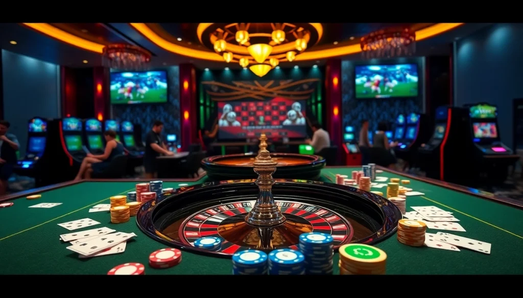 Experience the excitement of luongsontv with live sports and vibrant casino games.
