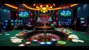 Experience the excitement of luongsontv with live sports and vibrant casino games.