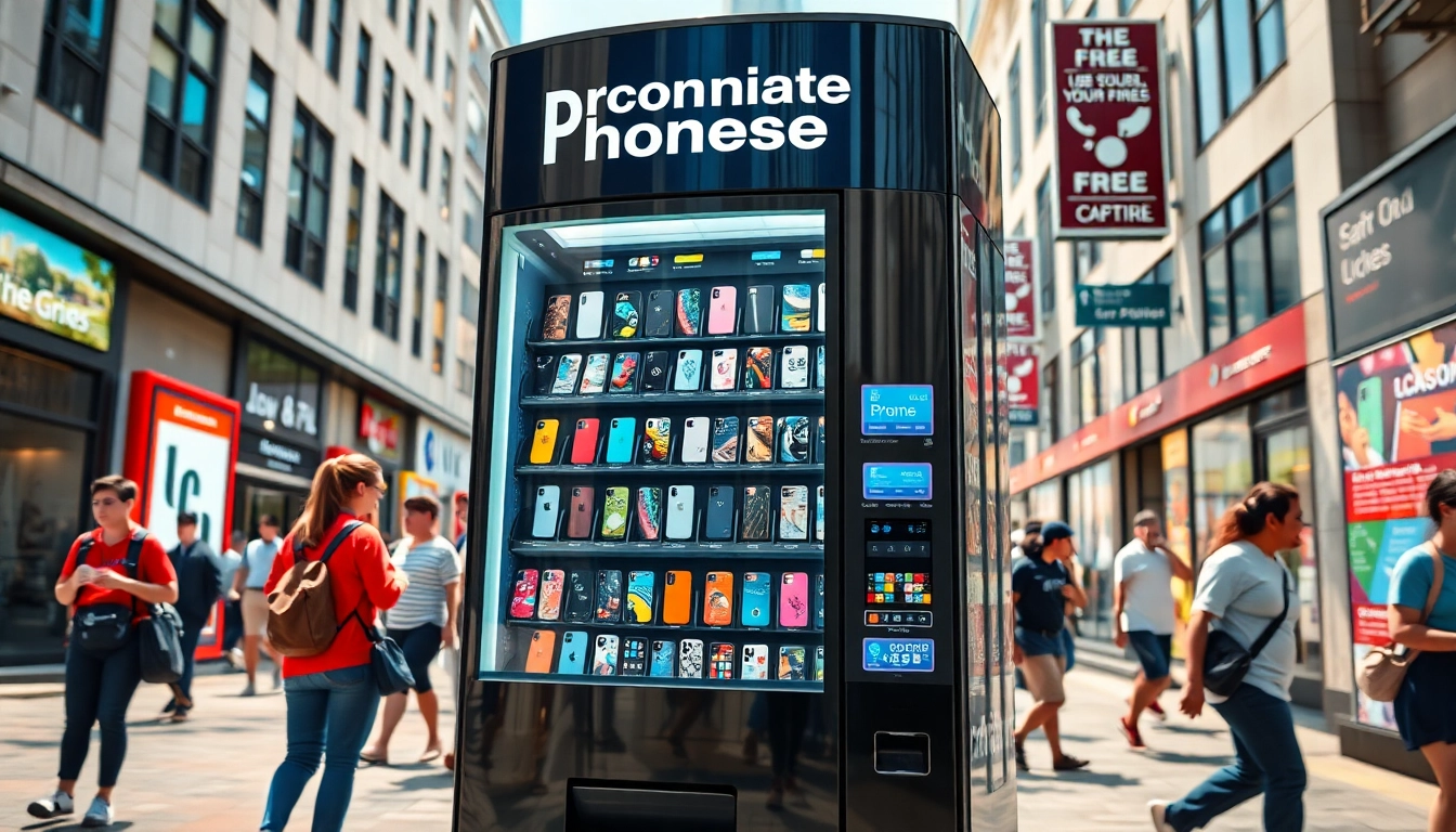 Innovative Phone Case Vending Machine Solutions for 2025