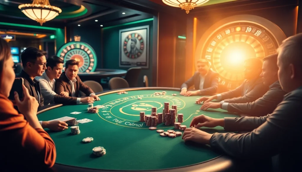 Engage with thrilling gambling at a poker table, showcasing data china statistics displayed nearby.