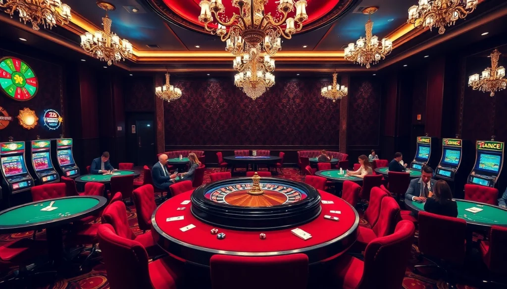Experience the excitement of 222BD casino with luxurious tables and immersive gaming.