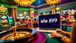 Players engaging in thrilling casino games featuring alo 789 on high-definition screens.