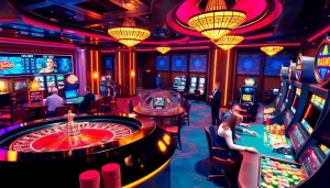 Engage with the excitement of high-stakes gambling at https://go99pa.com featuring poker tables and roulette wheels.