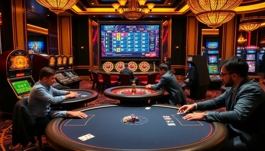 Experience the thrill of gaming at https://lc88.supply/ with high-stakes poker and vibrant slots.
